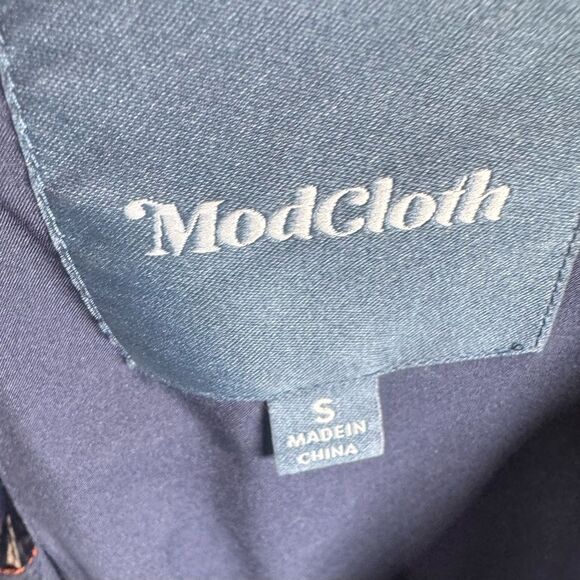 ModCloth Illuminated Elegance purple floral chiffon midi dress size small - Picture 4 of 5